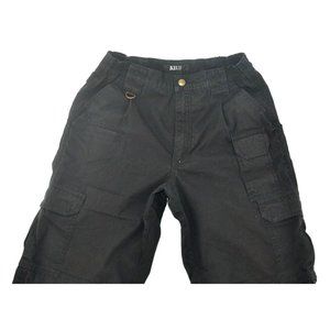 5.11 TACTICAL Men's Ripstop Tactical / Cargo / Utility Pants SIZE 30/32 Black